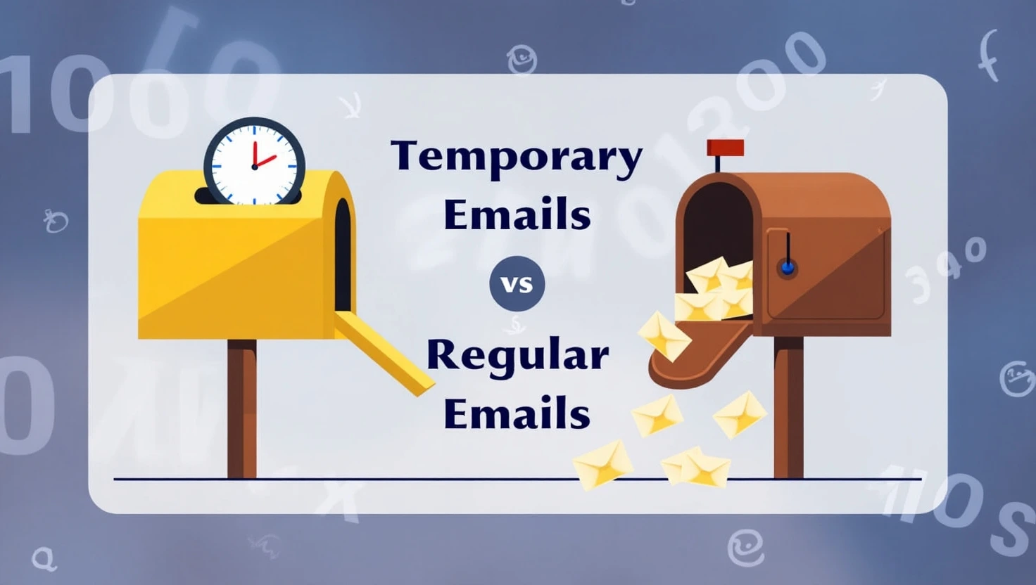 Email Sementara vs. Reguler Email
