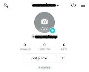 Burner Account for TikTok